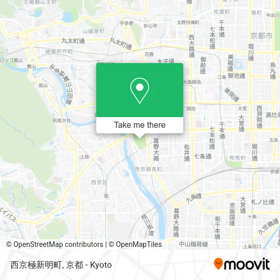 Saigyo Extreme New Town map