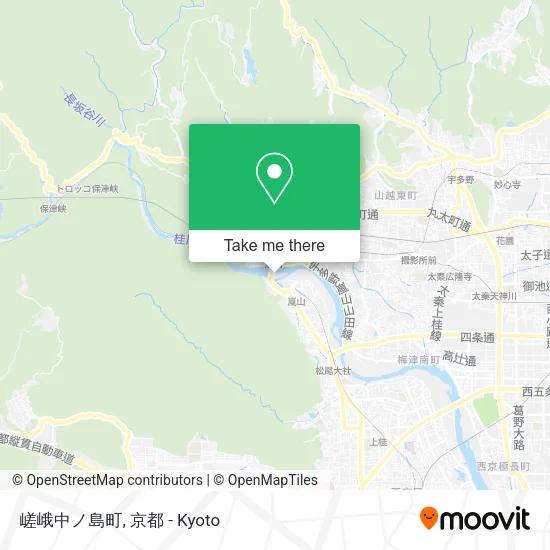嵯峨中ノ島町 map