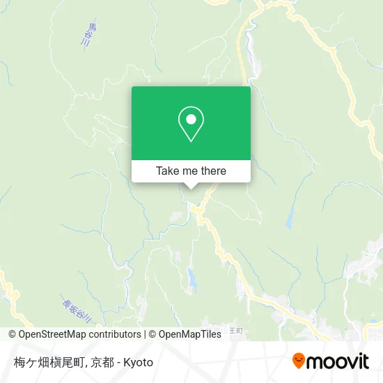 梅ケ畑槇尾町 map