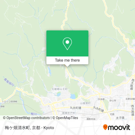 梅ケ畑清水町 map
