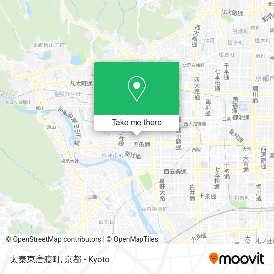 太秦東唐渡町 map