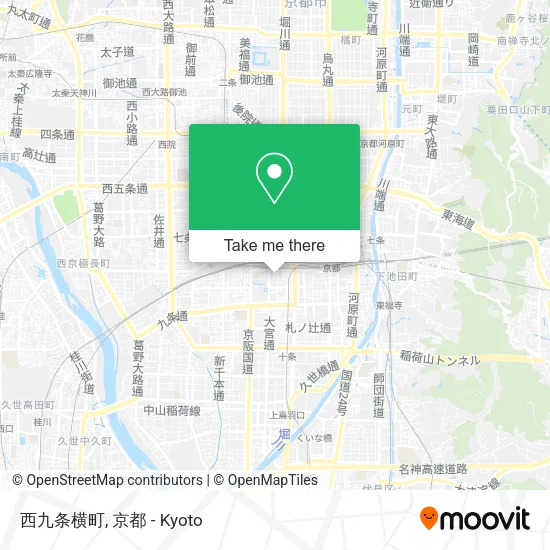 西九条横町 map