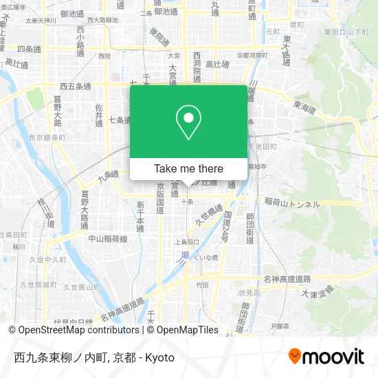 西九条東柳ノ内町 map