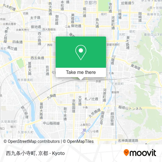 西九条小寺町 map
