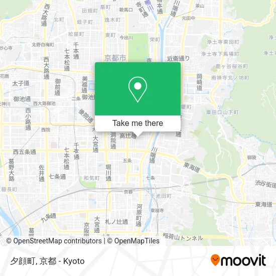 夕顔町 map