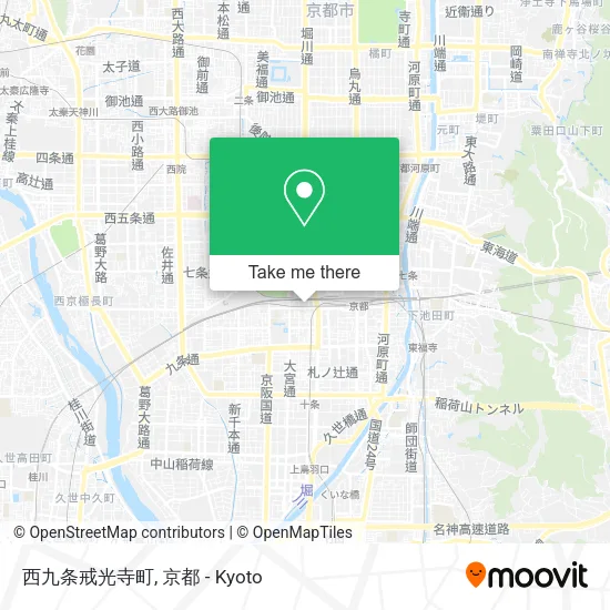 西九条戒光寺町 map