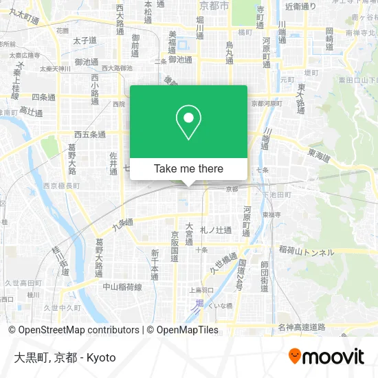 大黒町 map