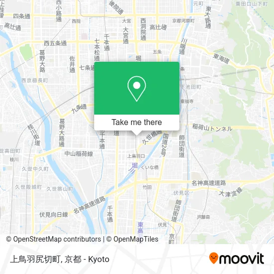 上鳥羽尻切町 map