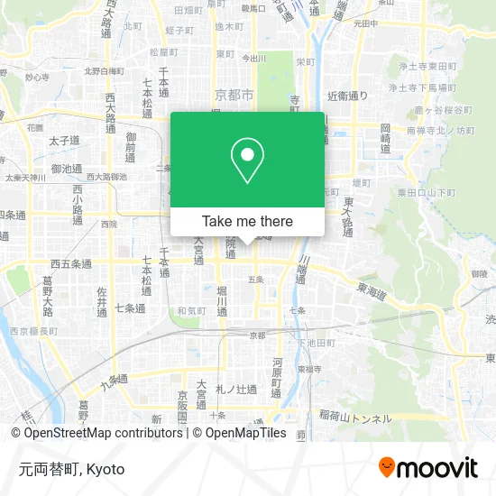 Former Money Exchange Town map