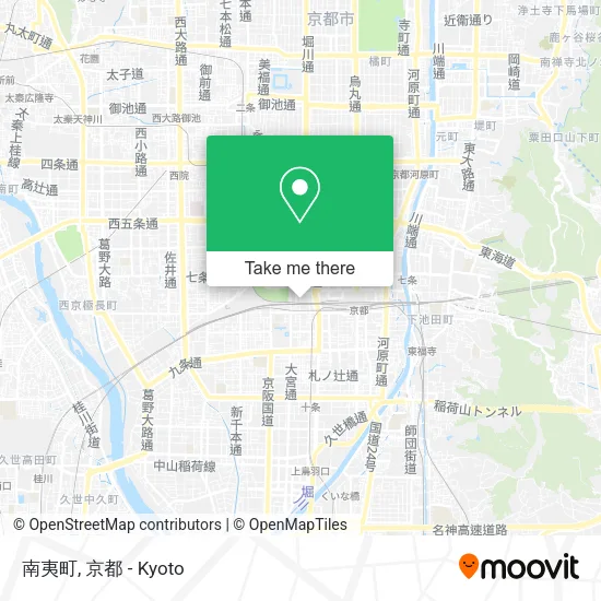 南夷町 map