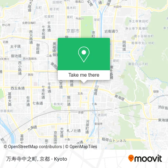 万寿寺中之町 map