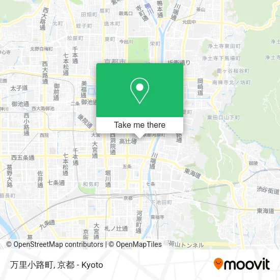 万里小路町 map