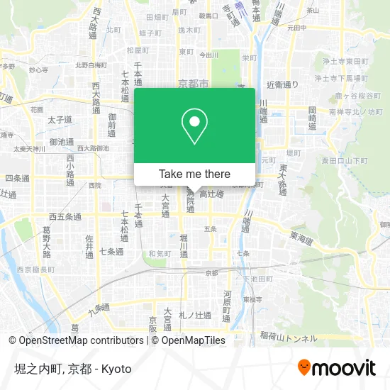 堀之内町 map
