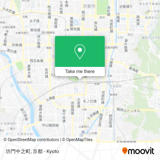 坊門中之町 map
