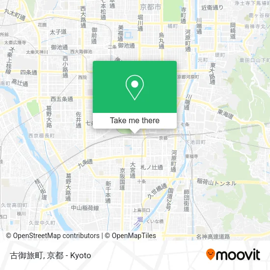 古御旅町 map