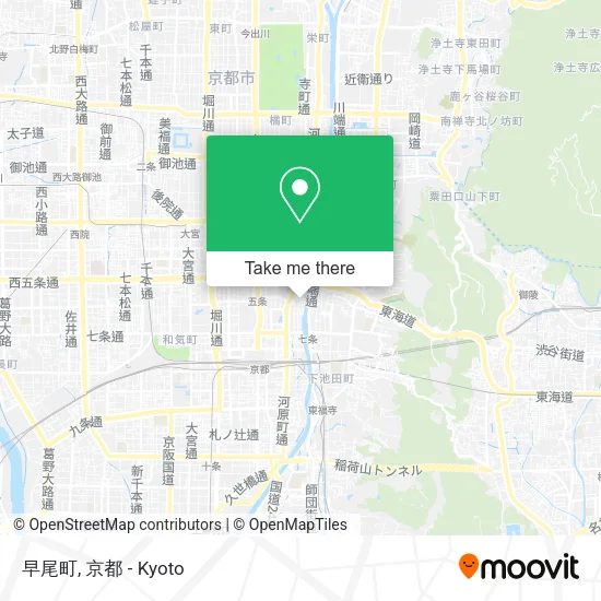 早尾町 map