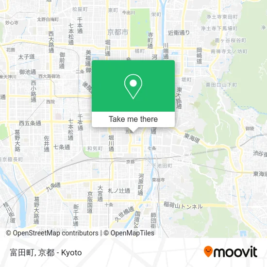 富田町 map
