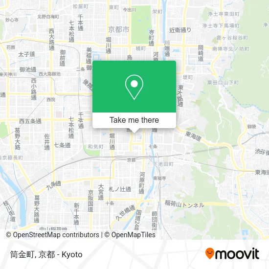筒金町 map