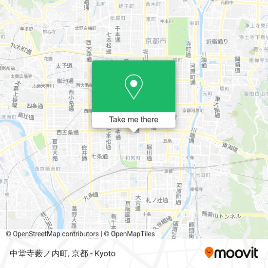 中堂寺薮ノ内町 map