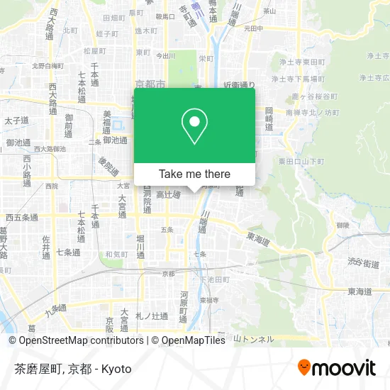 茶磨屋町 map