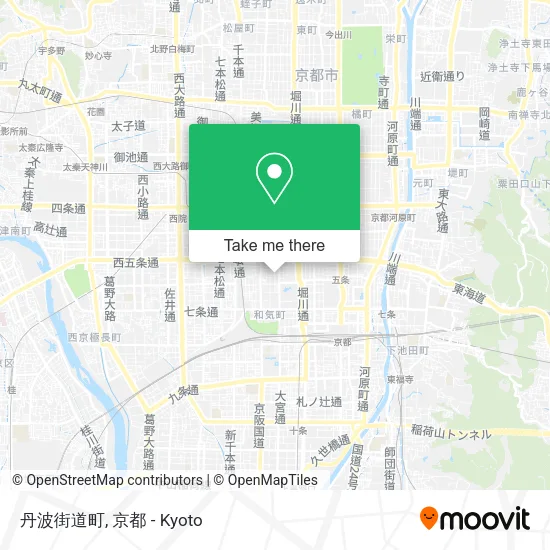 丹波街道町 map