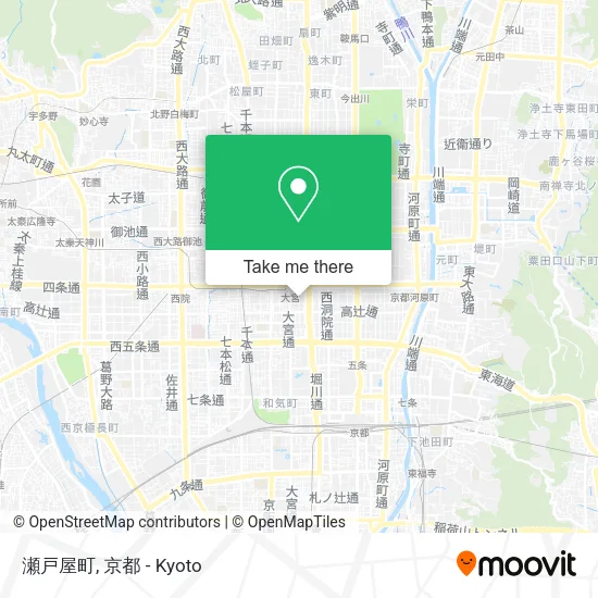 瀬戸屋町 map