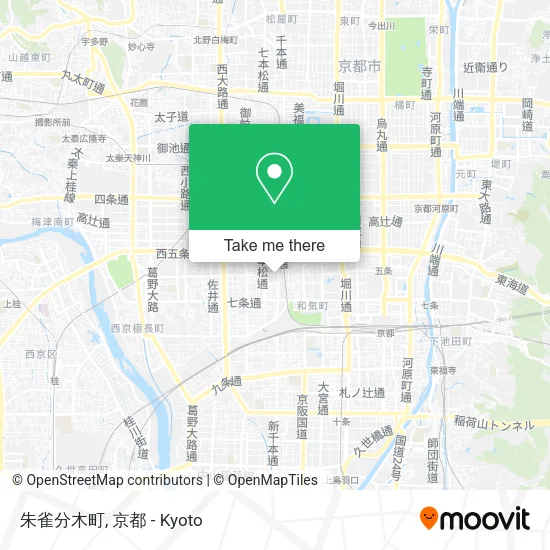 朱雀分木町 map