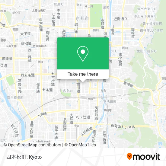 Four Matsumoto Town map