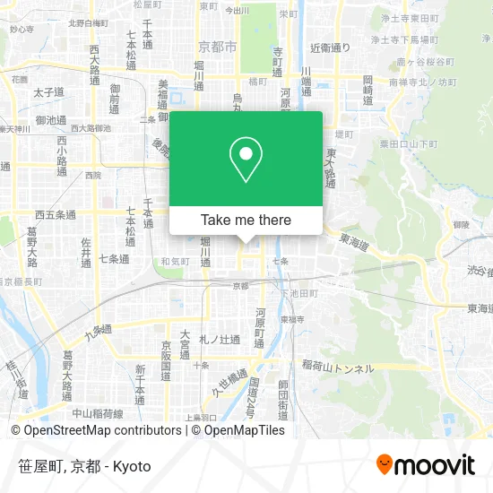 笹屋町 map