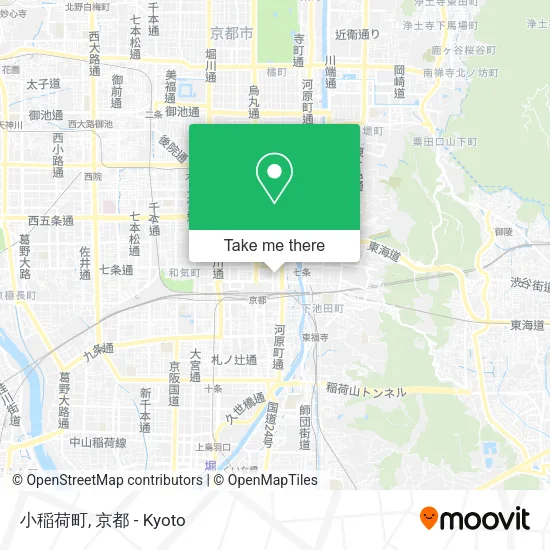 小稲荷町 map