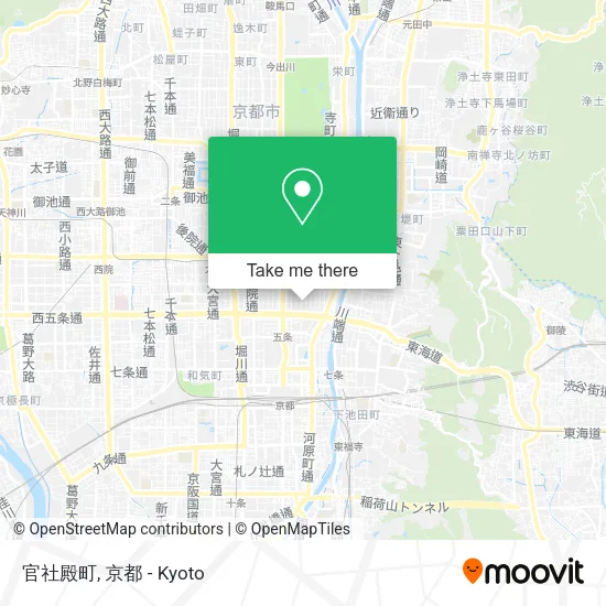 官社殿町 map