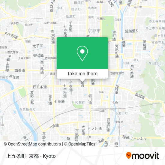 上五条町 map