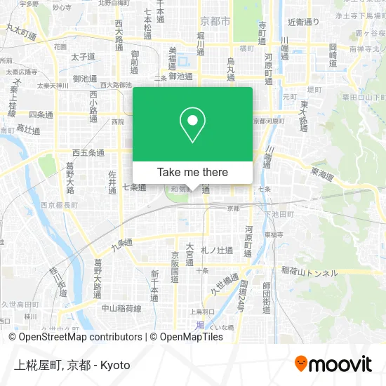 Kamikoji Ya Town map