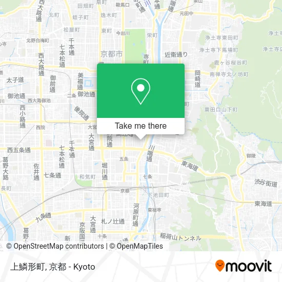 上鱗形町 map
