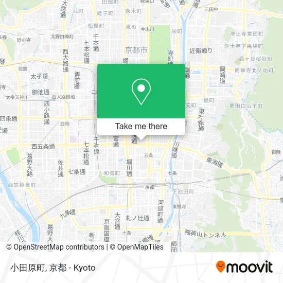 小田原町 map