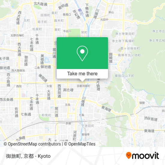 御旅町 map