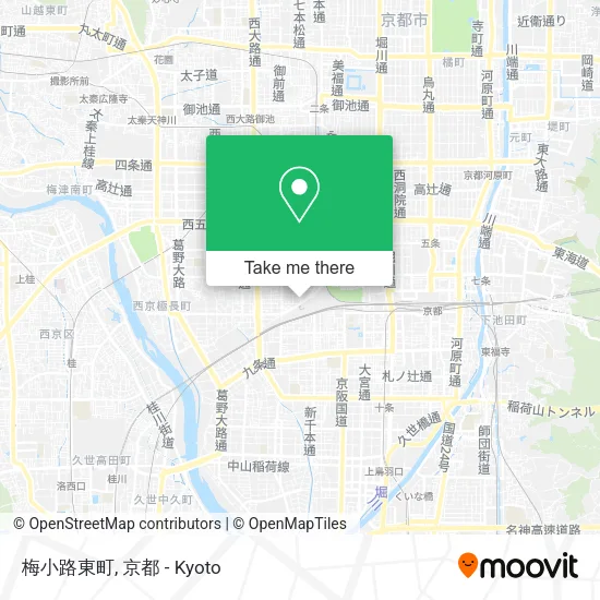 梅小路東町 map