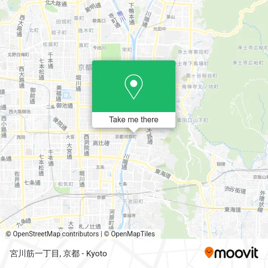 宮川筋一丁目 map