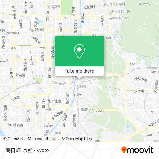 蒔田町 map