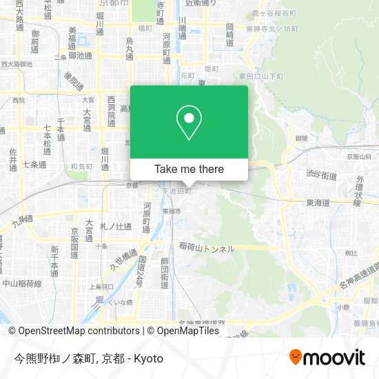 今熊野椥ノ森町 map