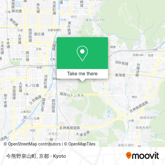 今熊野泉山町 map