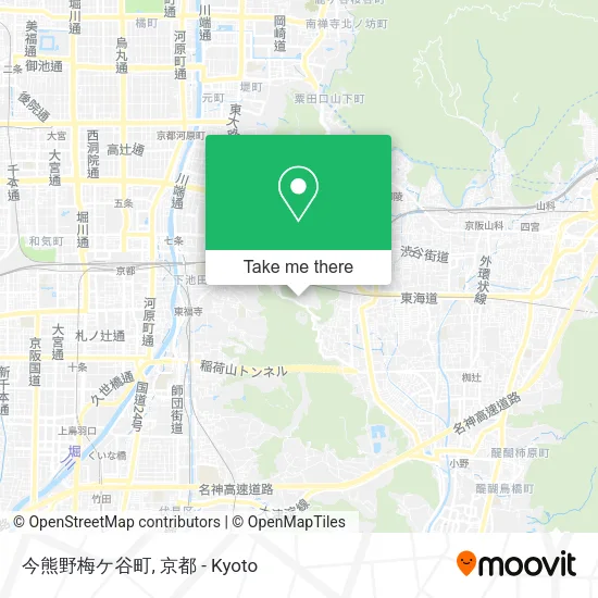 今熊野梅ケ谷町 map