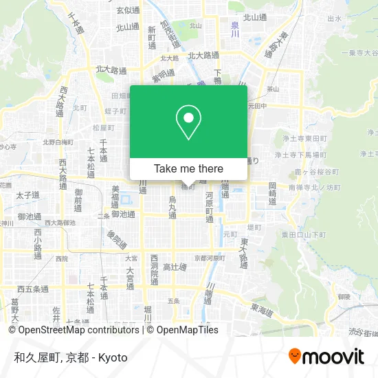 和久屋町 map