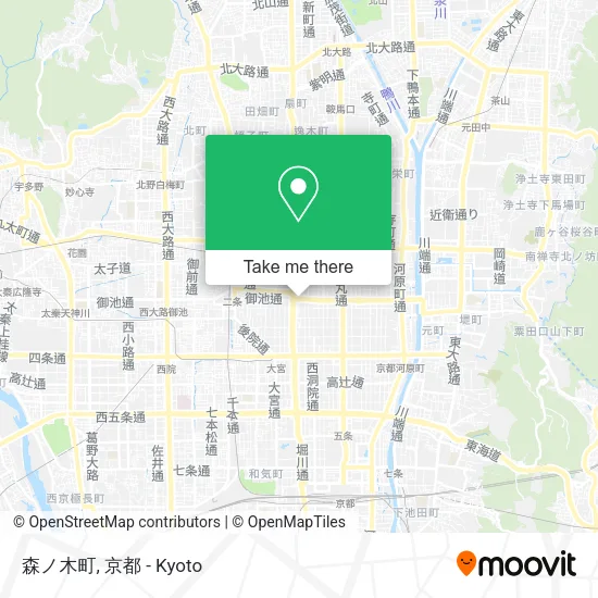 森ノ木町 map