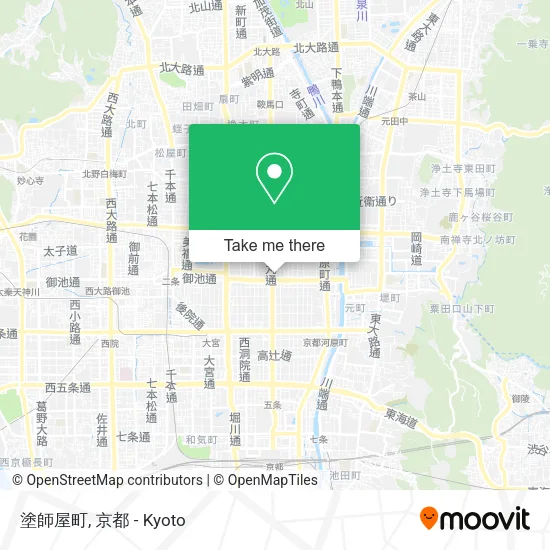 塗師屋町 map