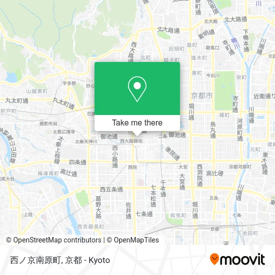 西ノ京南原町 map