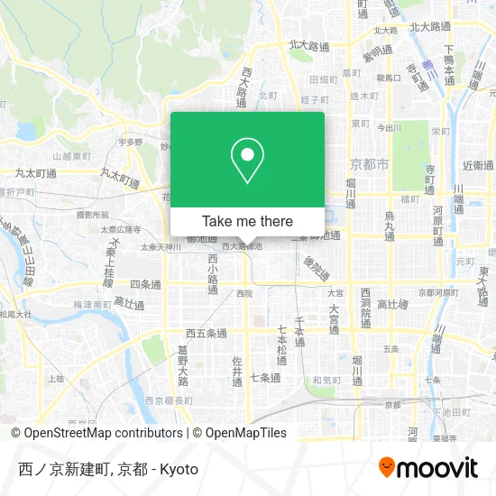 西ノ京新建町 map