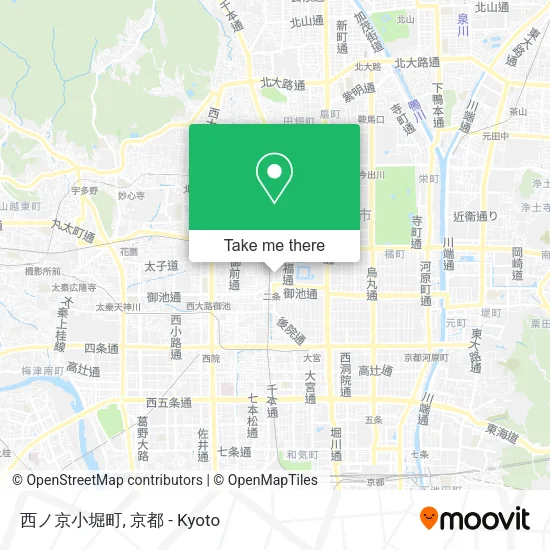 西ノ京小堀町 map