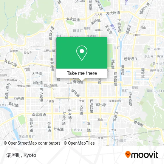 俵屋町 map