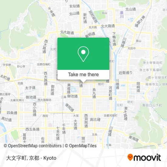 大文字町 map